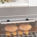 Miniatyrbillede 10 af 10: Miniovn 9L miniovn med bageplade, grillrist, 100 °C-230 °C, med justerbar temperatur og tilberedningstid, 60 min timer, 750W, rustfrit stål, sølv