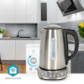Miniatyrbillede 2 af 9: SmartLife Elkedel | Wi-Fi | 1.7 l | Rustfrit stål | 70,80,90,100 °C | Temperaturindikator | Drejelig 360 grader | Skjult varmeelement | Strix®-control