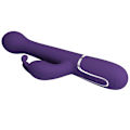 Miniatyrbillede 6 af 11: Pretty Love - Dejon Rabbit Vibrator 3 I 1 Multifunktion Lilla