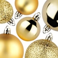 Miniatyrbillede 5 af 6: Sprængsikre julekugler guld 4/6 cm 100 stk.
