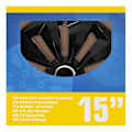Miniatyrbild 1 av 7: Hjulskyddset Fox black 15 tum 4 stycken i displaybox