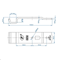 Pikkukuva 2 / 3: Tanko perävaunun salpaan SPP Z-02A