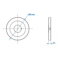Pikkukuva 7 / 7: Pinta-asennettava kohdevalo 12 lediä 12V 240lm Ø55x5,0mm
