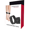 Miniatyrbillede 6 af 6: Darkness - Sort nylon ankelmanchetter