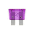 Miniatyrbillede 1 af 2: Bladsikringer standard 3A violet