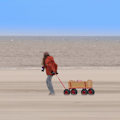 Miniatyrbillede 2 af 8: Trillebørhjul 2 stk.
