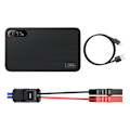 Miniatyrbillede 1 af 9: 3-i-1 bilstarter Jump Starter 1200A + 7200mAh powerbank + LED lommelygte - sort
