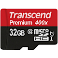 Miniatyrbild 1 av 2: Transcend 32 GB microSDHC Class 10 UHS-I 400x minneskort
