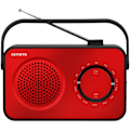 Miniatyrbillede 2 af 3: Analog radio Rød