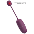 Pikkukuva 7 / 11: Pretty Love - Nymph Vibrating Egg App Controlled Lila
