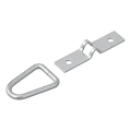 Miniatyrbillede 4 af 7: Lastsurring D-ring 2 dele 72 x 16 mm