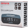 Miniatyrbillede 5 af 5: Clockradio med dobbelte alarmer