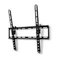 Miniatyrbillede 3 af 5: Vipbar TV Vægbeslag | 23-55 " | Maksimal vægt: 35 kg | Vipbar: 12 ° | Minimum vægafstand: 38 mm | Stål | Sort
