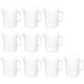 Pikkukuva 4 / 4: Muovinen laboratoriolasi 1000 ml asteikolla - 10 kpl.