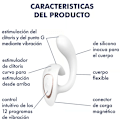 Miniatyrbillede 5 af 6: Satisfyer - G For Goddess 1 Rabbit Vibrator Hvid