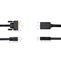 Miniatyrbillede 3 af 8: HDMI (hun) til DVI (han) adapter 0,15m sort