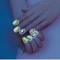 Miniatyrbild 4 av 4: Crazy Chic Nagelkit - Glow In The Dark multifärg