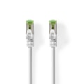 Miniatyrbillede 1 af 3: CAT7 netværkskabel | S/FTP | RJ45 Han | RJ45 Han | 10.0 m | Snagless | Runde | LSZH | Hvid | Konvolut