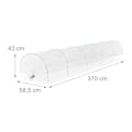 Miniatyrbillede 4 af 8: Tunneldrivhushave 3,7 m