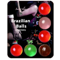 Miniatyrbild 2 av 2: Secretplay - Brazillian Balls Lubricant Hot Balls 6 enheter