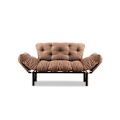 Miniatyrbillede 8 af 8: 2-sæders sovesofa Nitta - lysebrun