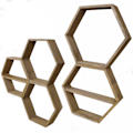 Pikkukuva 4 / 5: Seinähylly Hex003