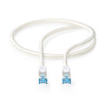Pikkukuva 2 / 2: CAT6a verkkokaapeli | S/FTP | RJ45 uros | RJ45 uros | 1.00 m | Snagless | Pyöreä | Punottu / PVC | Hopea | Laatikko kannella ja ikkunalla