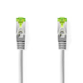 Miniatyrbillede 1 af 3: CAT7 netværkskabel | S/FTP | RJ45 Han | RJ45 Han | 10.0 m | Snagless | Runde | LSZH | Grå | Label