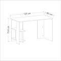 Miniatyrbillede 8 af 8: Studiebord Alya - Hvid