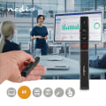 Miniatyrbillede 2 af 9: Præsentør | Laser pointer rækkevidde op til: 100 m | Trådløs rækkevidde op til: 30 m | Sort