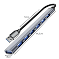 Pikkukuva 3 / 9: HUB USB-1 portti 3.2 + 6 porttia 2.0 Izoxis 24374
