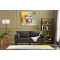 Miniatyrbillede 1 af 9: 2-Sæder Sofa Bella Sofa Til 2 Pr - Antracit