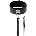 Miniatyrbild 1 av 7: Darkness - Fodrat halsband med titankedja
