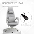 Miniatyrbillede 5 af 10: Kontorstol, Gaming Stol, Stol Med Hjul, Ergonomisk Design, Polyester, Skum, Flerlags Bord, Plast, 62 X 68 X 117-127 Cm