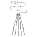 Miniatyrbild 8 av 9: SmartLife Julbelysning | Träd | Wi-Fi | Varm Vit | 200 LED's | 20.0 m | 10 x 2 m | Android™ / IOS