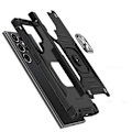 Miniatyrbillede 3 af 9: Armoret etui til Samsung Galaxy S23 Ultra, Ring Armor magnetisk holder, sort