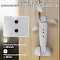 Miniatyrbild 6 av 10: Solsensor Elektrisk vindsensor Väderstation Utomhussensor Vindvakt Solvakt Trådlös sensor för markiser Utomhusskuggning Fällbara armmarkiser