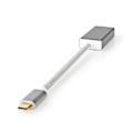 Miniatyrbillede 4 af 6: USB-C™ Adapter | USB 3.2 Gen 1 | USB-C™ Han | Mini DisplayPort Hunstik | 0.20 m | Runde | Guldplateret | Flettet / Nylon | Sølv | Cover Window Box