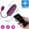 Pikkukuva 1 / 11: Pretty Love - Nymph Vibrating Egg App Controlled Lila