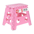 Pikkukuva 1 / 7: Kokoontaittuva jakkara L pinkki