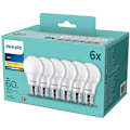 Miniatyrbillede 1 af 4: 6-pak LED E27 Normal Frost 60W 806lm