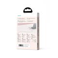 Miniatyrbild 5 av 7: USB-C-kabel 60W snabböverföring Multi-Color Series 1m rosa