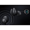 Miniatyrbillede 8 af 9: In-ear hovedtelefoner 3,5 mm mini jack med fjernbetjening og mikrofon, sort