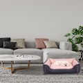 Pikkukuva 1 / 7: Lemmikkien sänky Lucy Dog & Cat S - harmaa, vaaleanpunainen