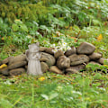 Miniatyrbillede 5 af 8: Katte engle statue