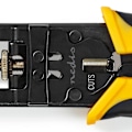 Miniatyrbillede 6 af 7: Antennekabelinstallationsværktøj | Crimp tang | Gul / Sort | ABS / Stål
