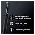 Miniatyrbillede 4 af 6: Elektrisk tandbørste Vitality Pro Black Extra Refill