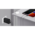 Miniatyrbillede 6 af 7: Netoplader 2x USB-C og 1x USB PPS PD 65W QC 3.0 AFC FCP sort