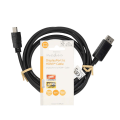 Pikkukuva 3 / 3: DisplayPort kaapeli | DisplayPort uros | HDMI™ liitin | 4K@60Hz | Niklattu | 2.00 m | Pyöreä | PVC | Musta | Label