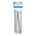 Pikkukuva 1 / 3: Kalliotappi 23cm metallikolmio 6 kpl polybagissa